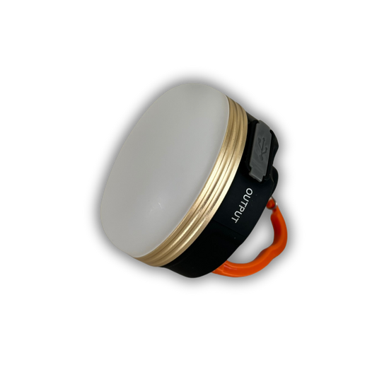 LED Lampe med ophæng og Powerbank